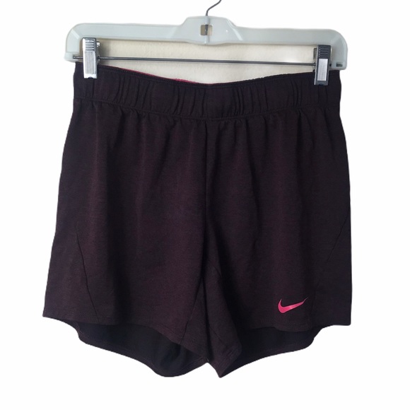 Nike Shorts Nike Dri Fit Maroon Running Shorts Size Small Poshmark